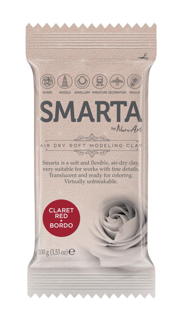 Smarta Clay 100gr Claret Red
