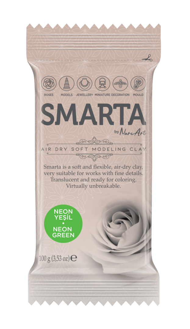 Smarta Clay 100gr Neon Green