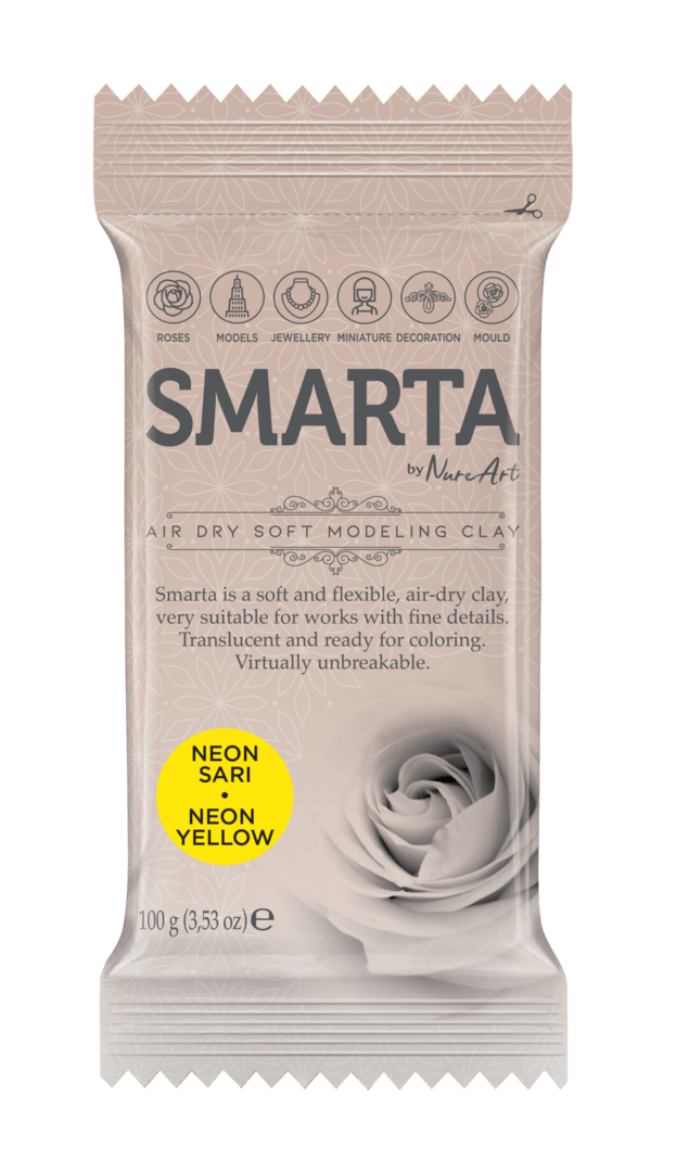 Smarta Clay 100gr Neon Yellow