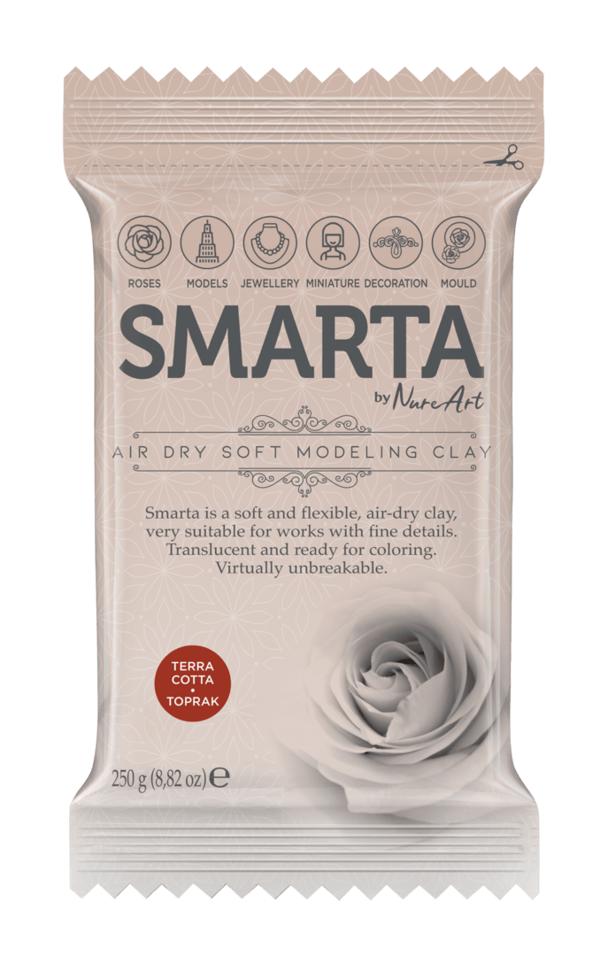 Smarta Clay 250gr Terra Cotta