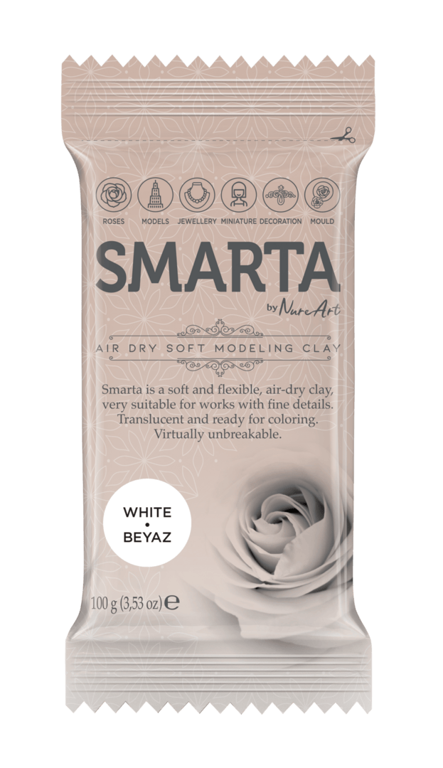 Smarta Clay 100gr White