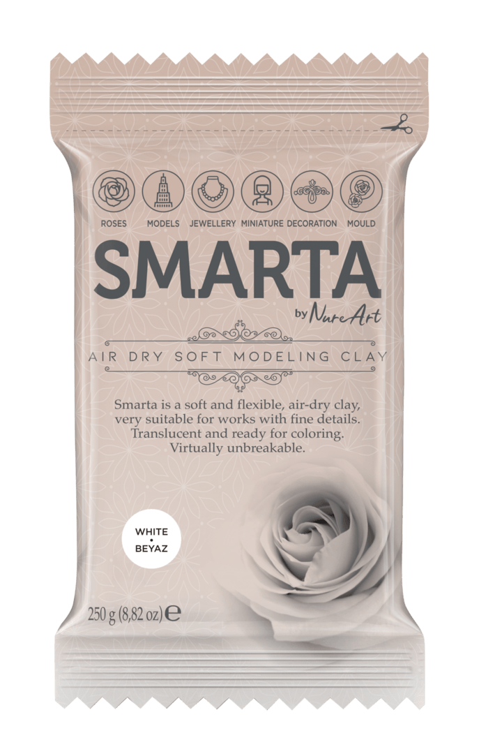Smarta Clay 250gr White