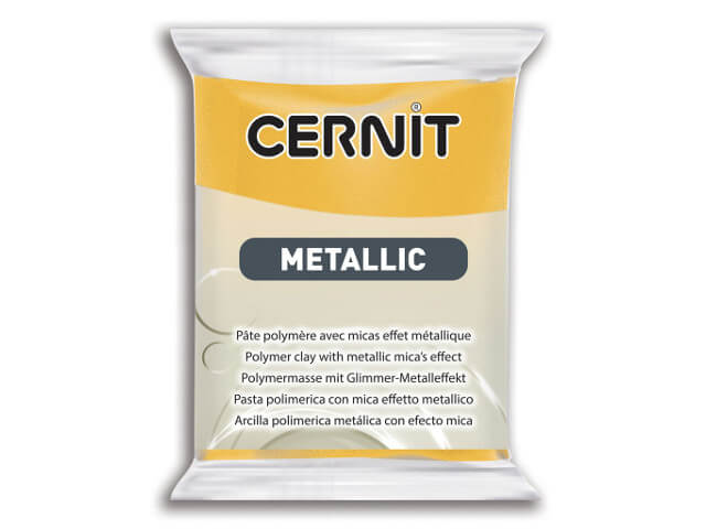 Cernit Metallic 56gr Amarillo (nº 700)