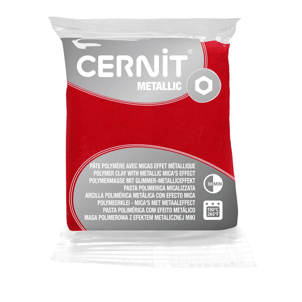 Cernit Metallic 56gr Rojo (nº 400)