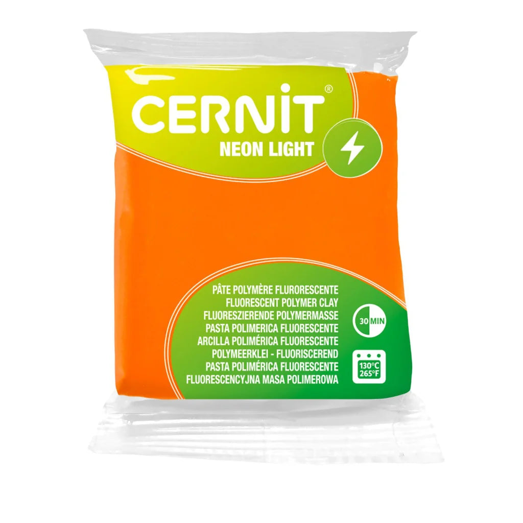 Cernit Neon Light 56gr Naranja (nº 752)