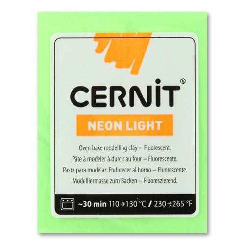 Cernit Neon Light 56gr Verde (nº 600)