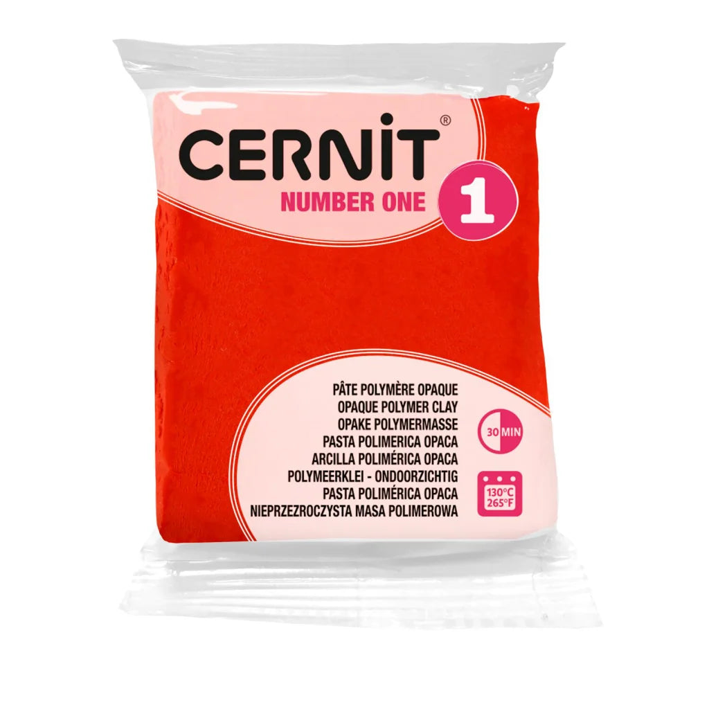 Cernit Number One 56gr Rojo Amapola (nº 428)