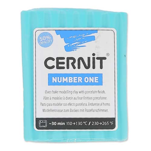 Cernit Number One 56gr Azul Turquesa (nº 280)