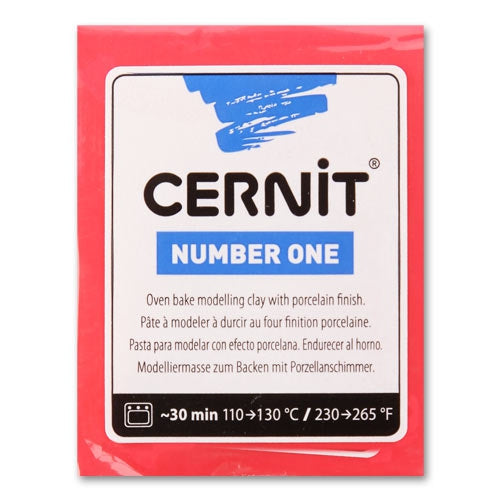 Cernit Number One 56gr Rojo (nº 400)