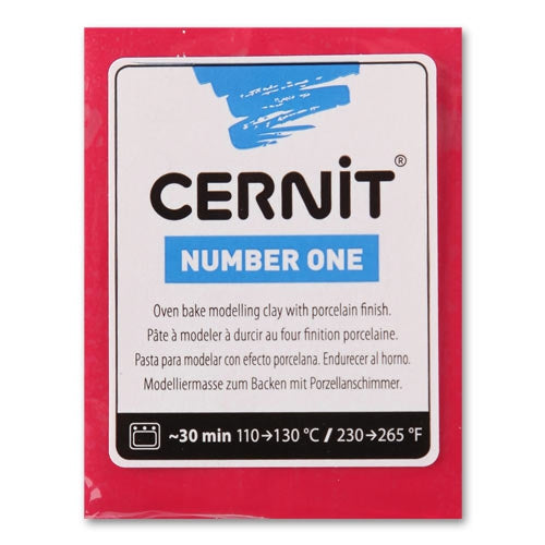 Cernit Number One 56gr Rojo Navidad (nº 463)