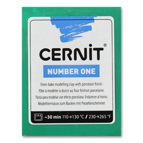 Cernit Number One 56gr Verde (nº 600)