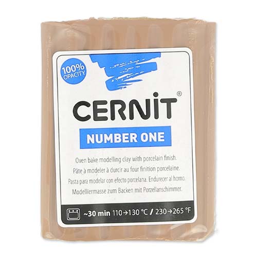 Cernit Number One 56gr Marrón Topo (nº 812)