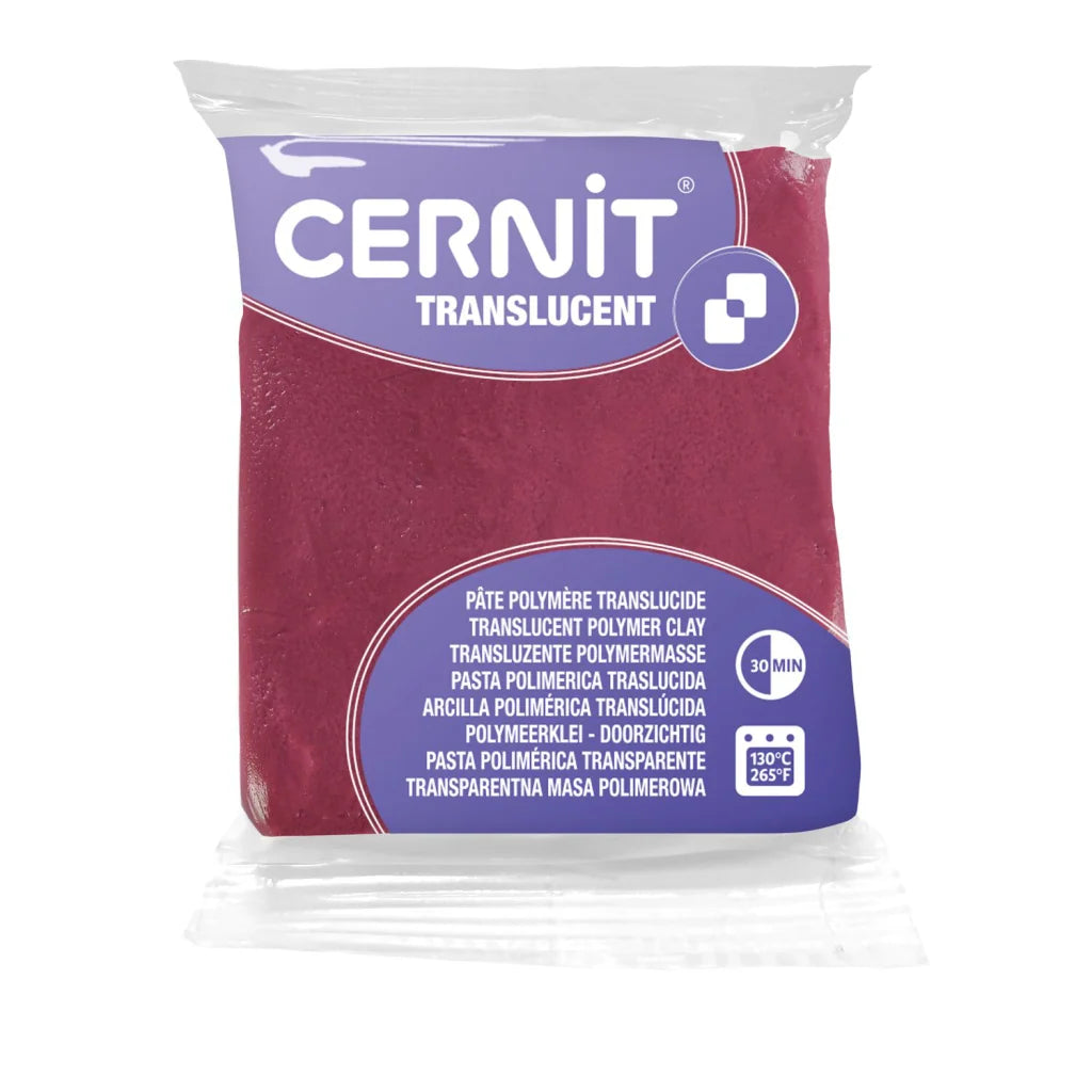 Cernit Translucent 56gr Burdeos (nº 411)