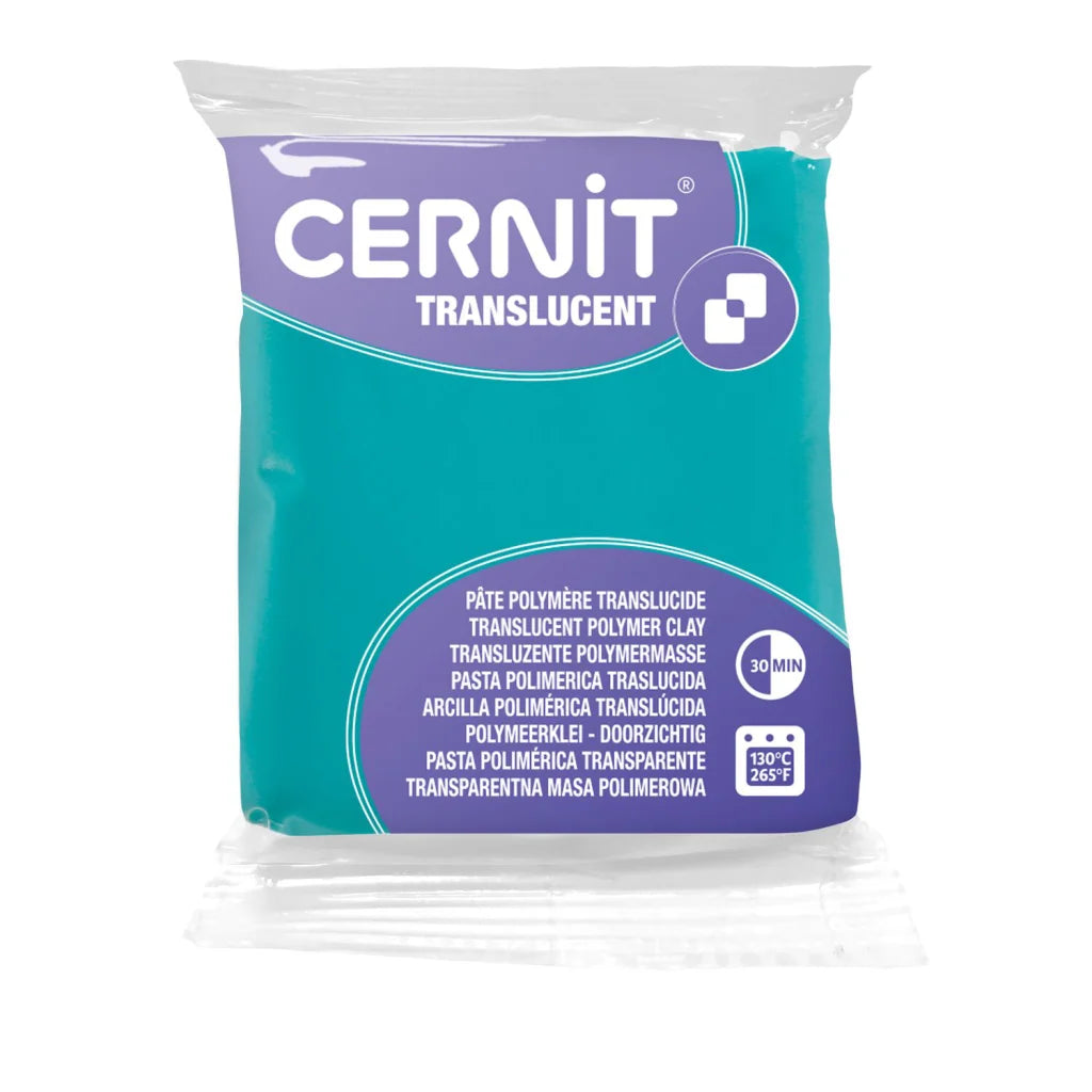 Cernit Translucent 56gr Esmeralda (nº 620)