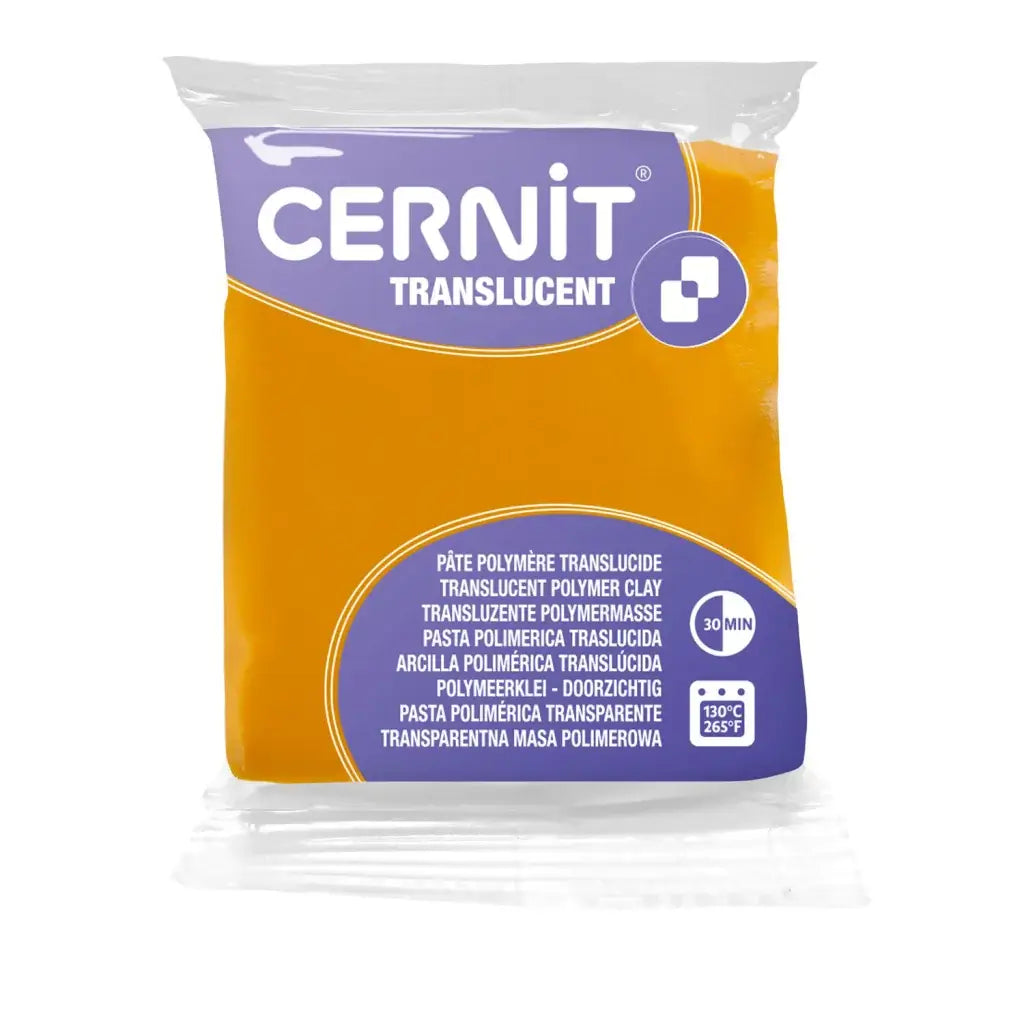 Cernit Translucent 56gr Ámbar (nº 721)