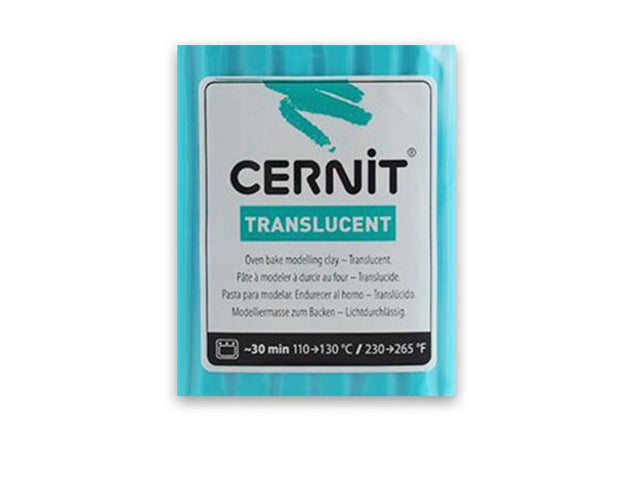 Cernit Translucent 56gr Azul Turquesa (nº 280)