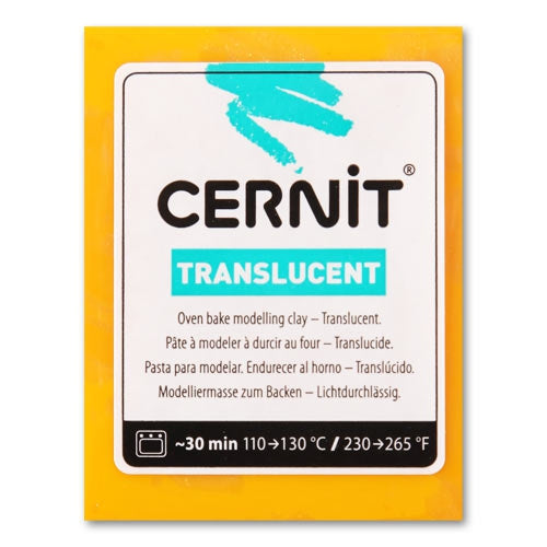 Cernit Translucent 56gr Ámbar (nº 721)