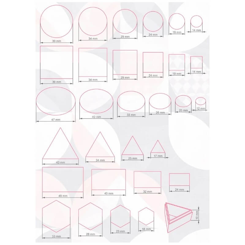 Craft Cutters Smarta - Geometric Cutters