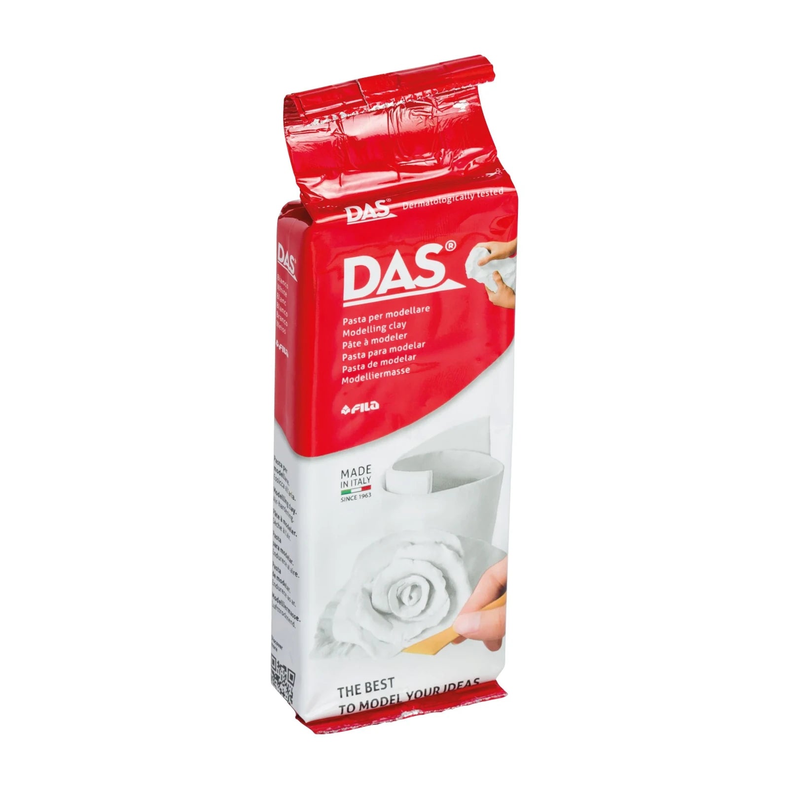 Arcilla de modelar Das Blanco 250gr