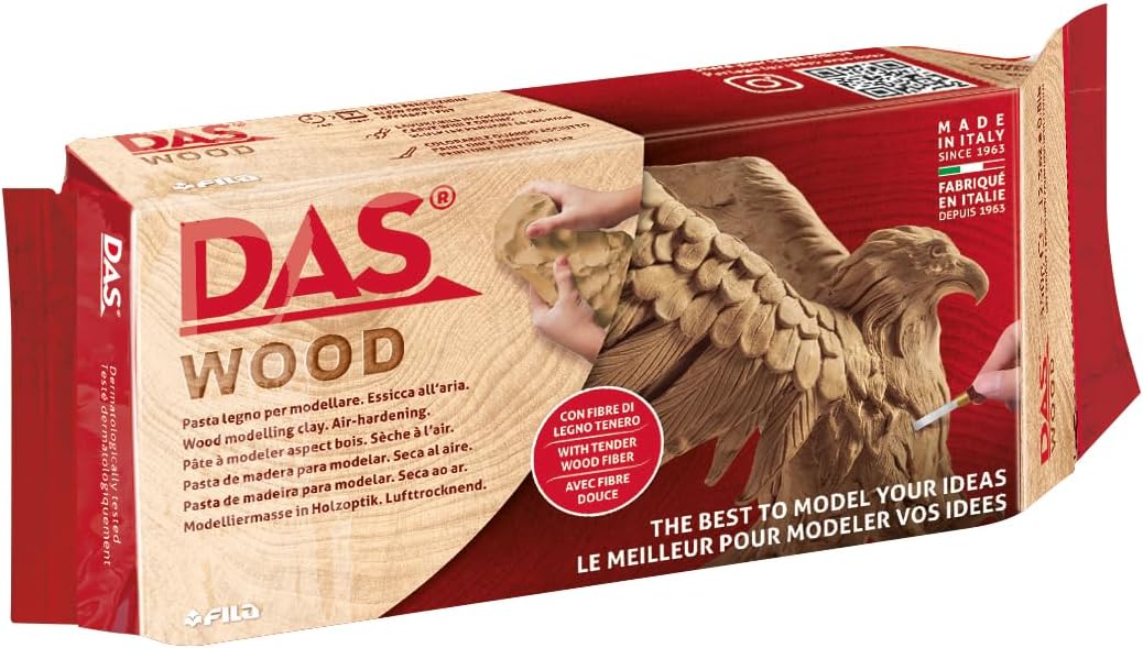 Arcilla de modelar Das Wood 350gr
