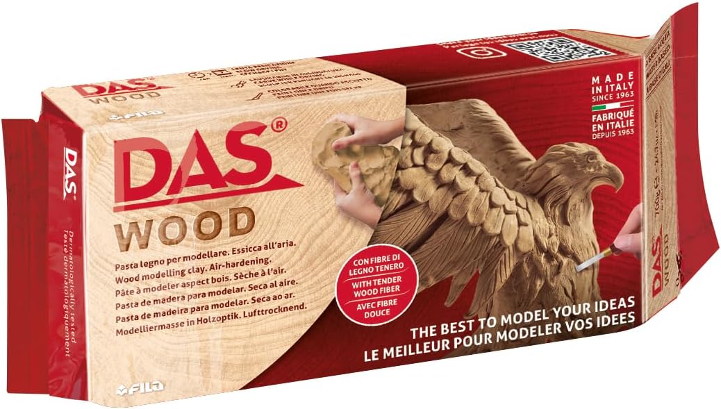 Arcilla de modelar Das Wood 700gr