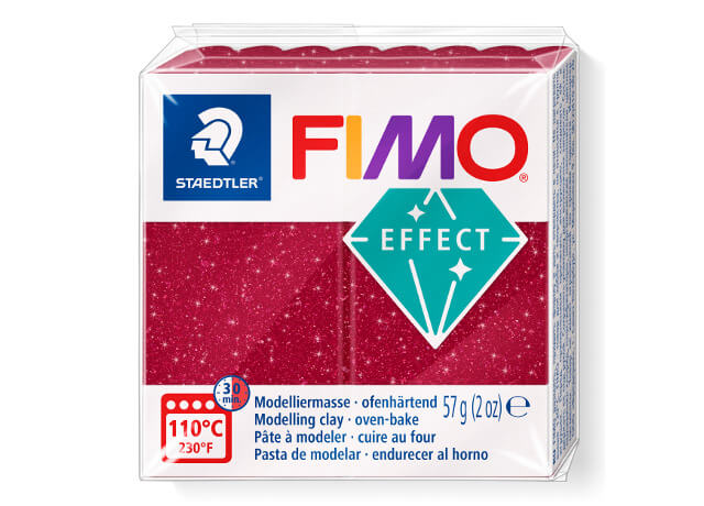 Fimo Effect 57gr Galaxy Rojo (nº 202)