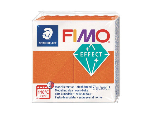 Fimo Effect 57gr Naranja Metalizado (nº 41)