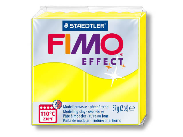 Fimo Effect 57gr Neón Amarillo (nº 101)