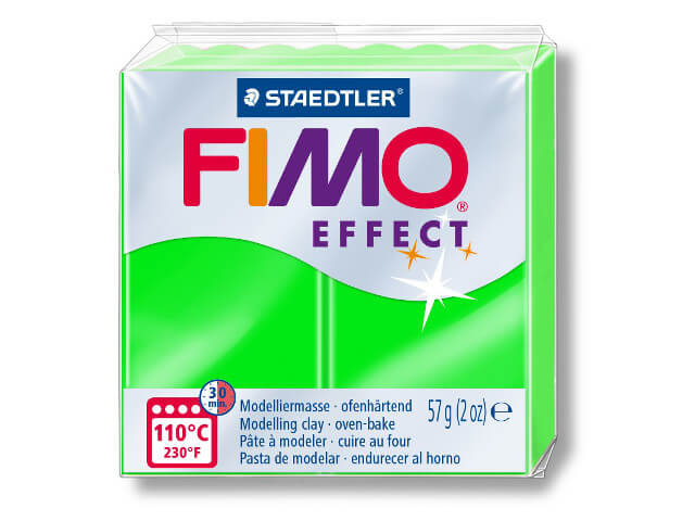 Fimo Effect 57gr Neón Verde (nº 501)