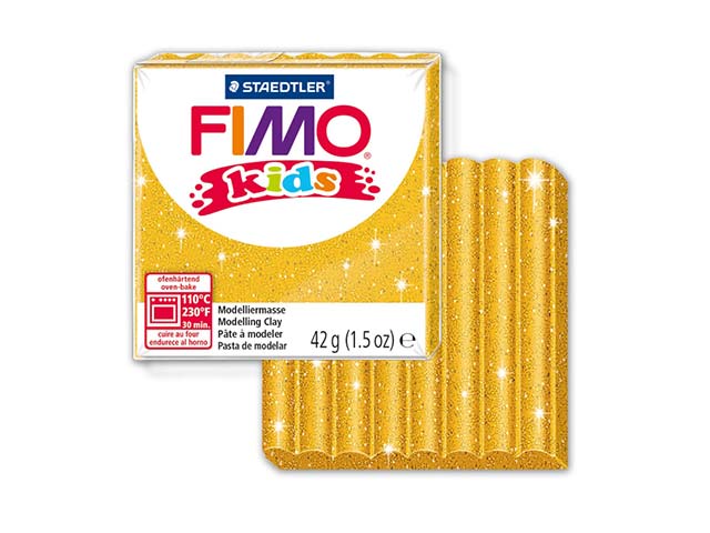 Fimo Kids 42gr - Oro Purpurina (nº 112)