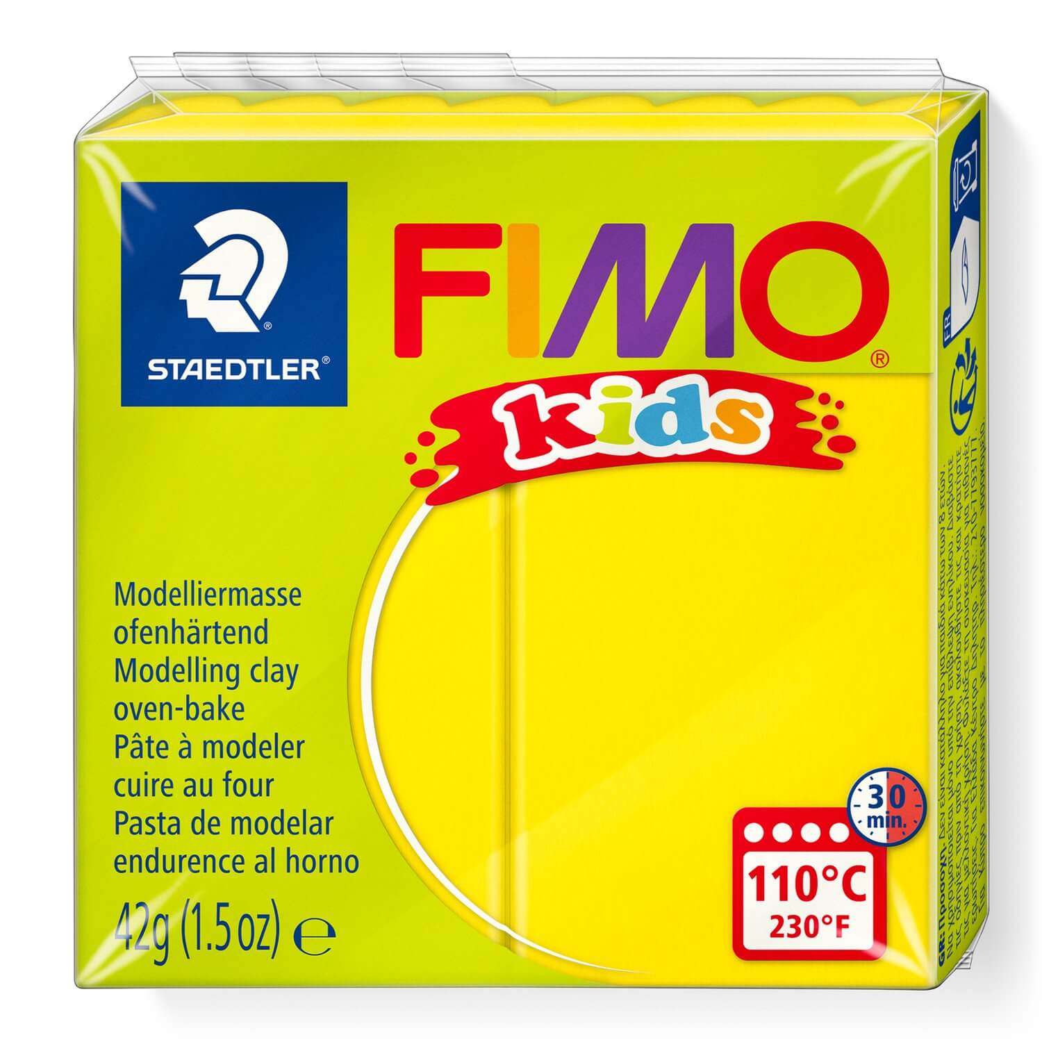 Fimo Kids 42gr - Amarillo (nº 1)