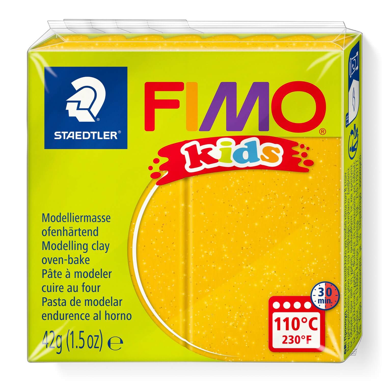 Fimo Kids 42gr - Oro Purpurina (nº 112)