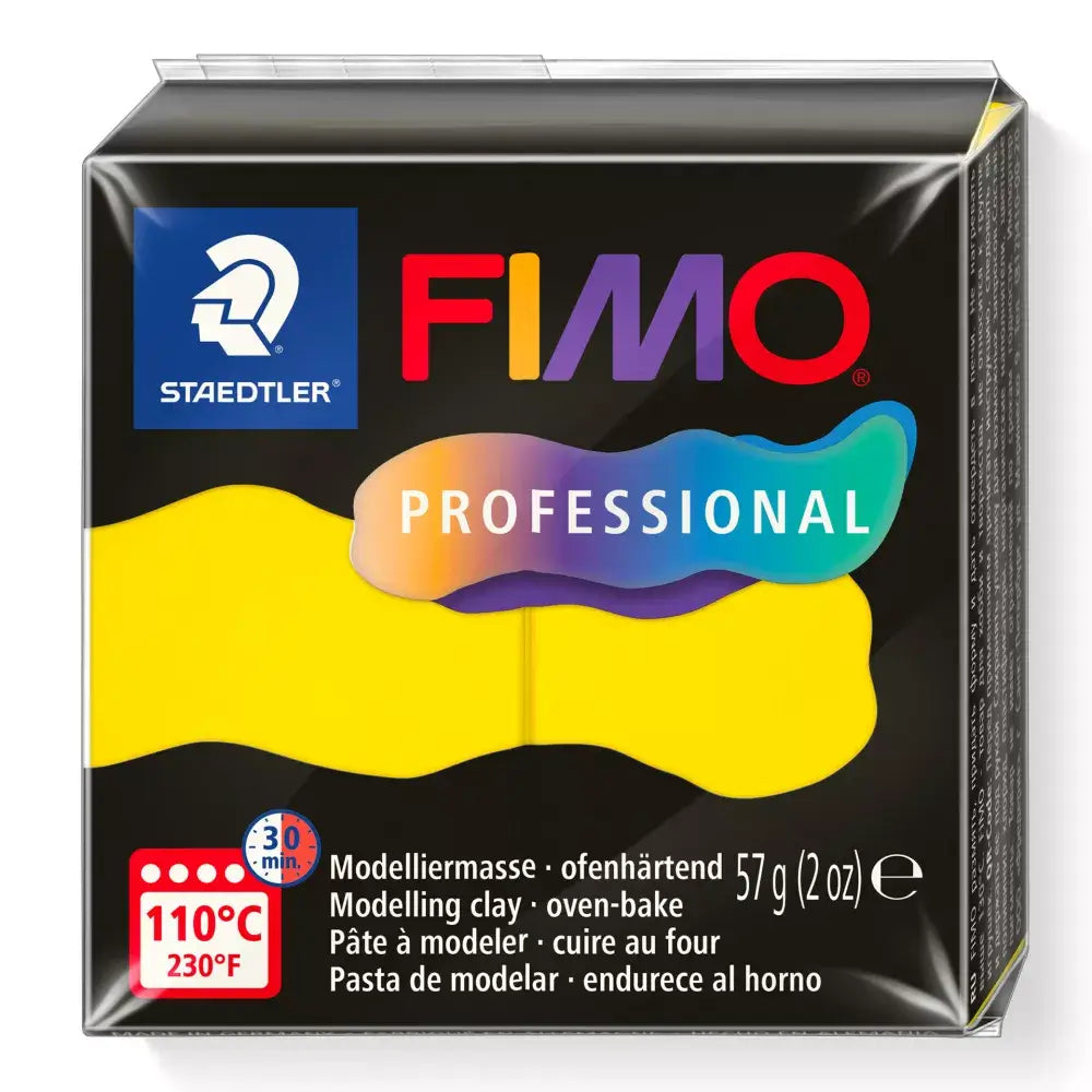 Fimo Professional 57gr - Amarillo Puro (nº 100)