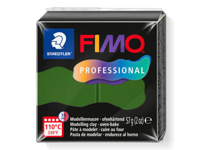 Fimo Professional 57gr - Verde Hoja (nº 57)