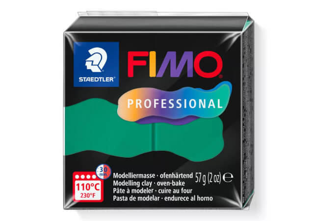 Fimo Professional 57gr - Verde Puro (nº 500)