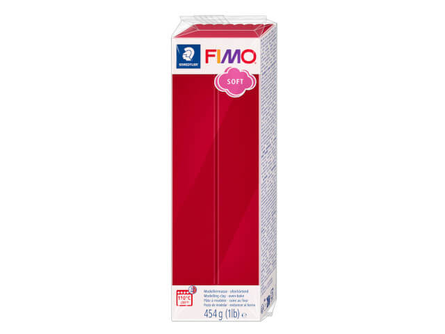 Fimo Soft 454gr Rojo Cereza (nº 26)