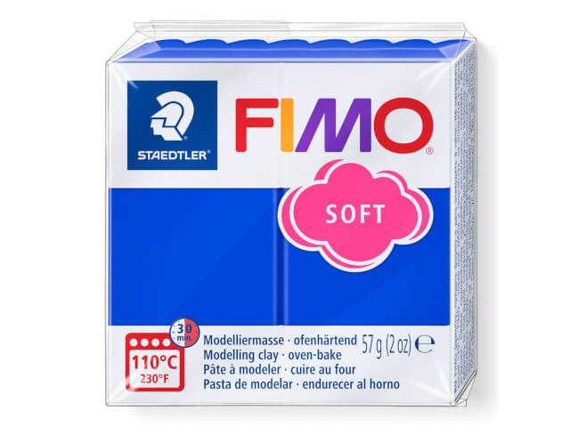 Fimo Soft 57gr Azul Brillante (nº 33)