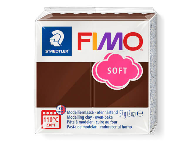 Fimo Soft 57gr Chocolate (nº 75)