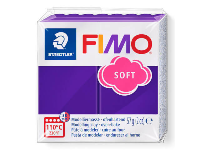 Fimo Soft 57gr Ciruela (nº 63)