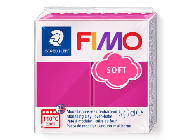 Fimo Soft 57gr Frambuesa (nº 22)