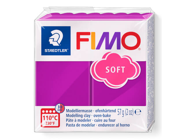 Fimo Soft 57gr Púrpura (nº 61)