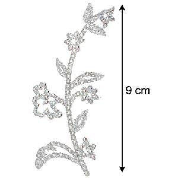 Giuxury Swarovski - Ramo Pequeño Plata