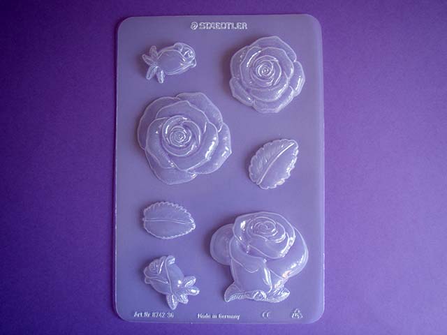 Molde Flexible Rosas - Fimo
