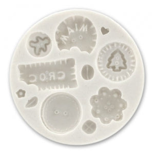 Molde Silicona WeMoule - Botones Dulces