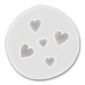 Molde Silicona WeMoule - Corazones