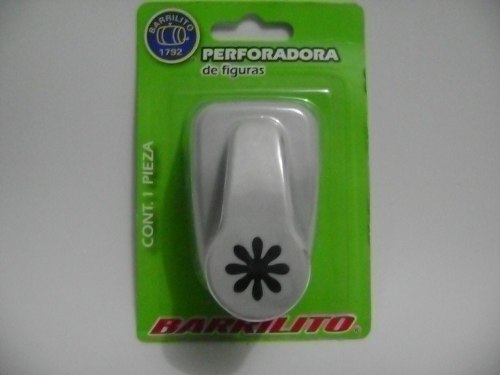 Perforadora Mediana Barrilito 16x16mm - Margarita