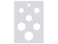 Plantilla Arcilla Polimérica - Hexágonos