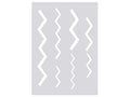 Plantilla Arcilla Polimérica - Líneas Zig Zag