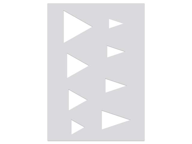 Plantilla Arcilla Polimérica - Triángulos