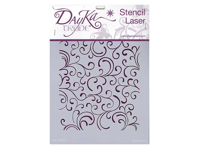 Plantilla Espirales 21x30cm - Dayka Trade